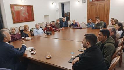 Mahmut Bıyıklı İstanbul Edebiyat Akademisi&rsquo;nin konuğu oldu