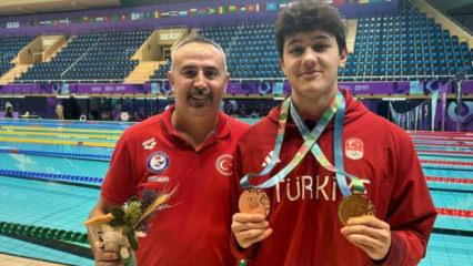Milli sporcudan İslami Dayanışma Oyunları'nda tarihe ge&ccedil;en başarı: 6 yarış 4 altın...