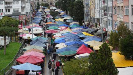 Pazarcıların tutumları marketlere yönlendiriyor