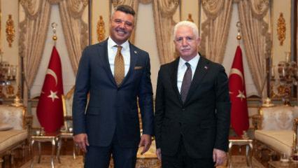 Sadettin Saran'dan Vali Gül'e ziyaret