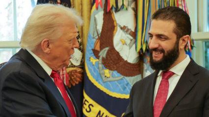 Şara'dan Beyaz Saray ziyareti sonrası açıklama: "Ortak çıkarlarımız var"