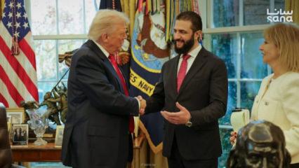 Şara'ya Beyaz Saray'da protokol ayıbı! Resmi karşılama düzenlenmedi