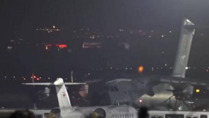 Şehitlerimizin naaşları yurda getiriliyor...