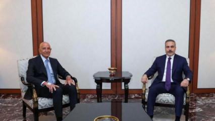 Son dakika... Bakan Fidan, Tom Barrack ve Gorka ile görüştü!