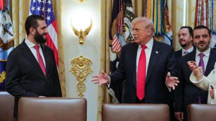 Son dakika... Beyaz Saray'da tarihi gün! ABD Şam'a Sezar yaptırımlarını durdurdu!