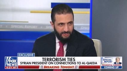 Suriye Cumhurbaşkanı Şara'dan Fox'un 11 Eylül sorusuna cevap: Yanlış kişiye soruyorsunuz
