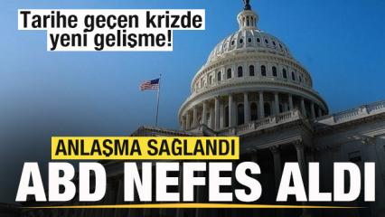 Tarihe geçen krizde son dakika gelişmesi! Anlaşma sağlandı! ABD nefes aldı