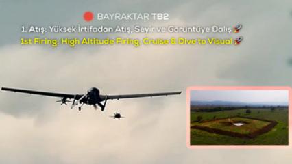 Bayraktar TB2'ye KEMANKEŞ dopingi! O anlar paylaşıldı