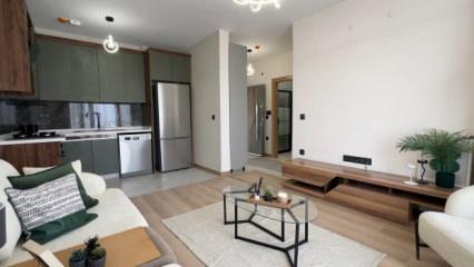 TOKİ'nin 2+1  &ouml;rnek dairesi ilk kez g&ouml;r&uuml;nt&uuml;lendi