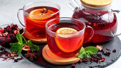 Yeni trend: Hibiskus &ccedil;ayı ile 1 haftada &ouml;demden kurtulmanın yolu