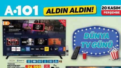 A101'de TV günü: İndirim oranları rakipleri korkutuyor