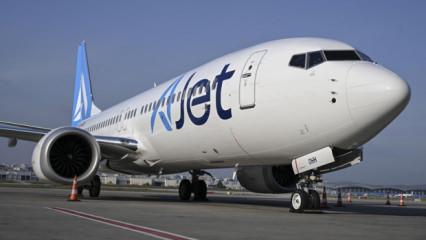 AJet’in 2 yeni "Boeing 737-8 MAX" uçağı İstanbul’a geldi