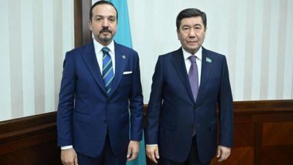 AK Parti Genel Başkan Yardımcısı Zorlu, Kazakistan'da temaslarda bulundu