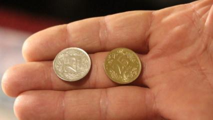 ‘Altın renkli 25 kuruşlar yüksek fiyata satılıyor’ iddialarının ardından açıklama