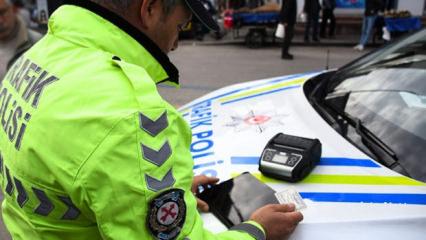 Drift atan sürücüye 46 bin 392 TL ceza!