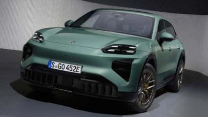 Elektrikli Porsche Cayenne! Kablosuz sarj edilebiliyor