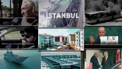 Erdoğan'dan CHP'ye videolu gönderme: 'Aramızdaki kalibre farkı…'