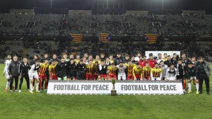 Filistin Milli Takımı, Barcelona'da 2 golle kaybetti