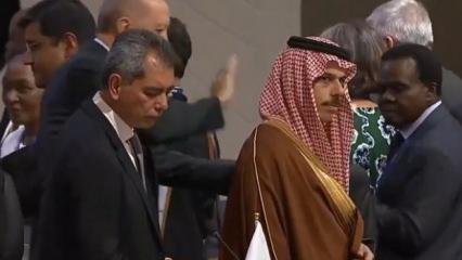 G20 Zirvesi'ne damga vuran an: Erdoğan, Suudi Prens Faysal ile böyle selamlaştı!