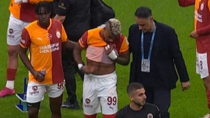 Galatasaray'da şok sakatlıklar! 2 yıldız maçı yarıda bıraktı