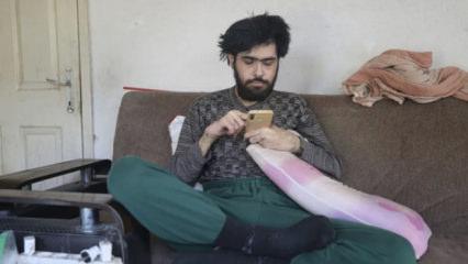 Hatay'da yıllardır dışarı çıkmayan Barış, arkadaşının nişanına katıldı