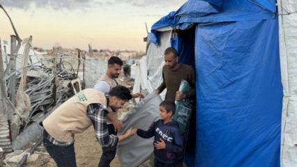 İDDEF, Gazze&rsquo;ye Kış Yardımlarını Artırdı