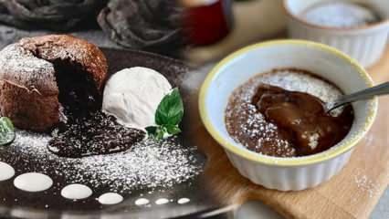 İki kişilik sufle tarifi: 8 dakikada mükemmel akışkan bir tat