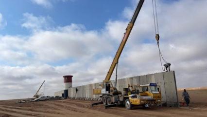 Irak, Suriye sınırına duvar &ouml;rmeye devam ediyor