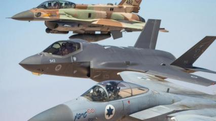 İsrail savaş uçakları Suriye'de sorti yaptı