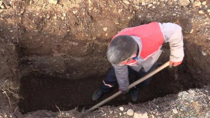 Kentte dikkat çeken kış hazırlığı! Tam 500 mezar kazıldı ama ölü yok