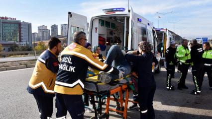 Kırıkkale'de korkutan kaza: 8 kişi yaralandı!