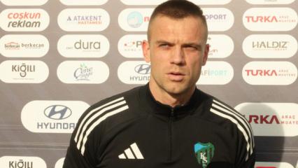 Kocaelispor'un kalecisi Jovanovic: 'Kaptan olmayı hak ediyor'