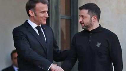 Macron "büyük gün" diyerek duyurdu: Fransa ve Ukrayna imzaları attı