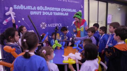 Medipol’de Dünya Çocuk Günü’ne özel “Diş Festivali” coşkusu