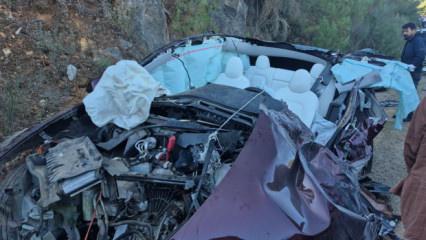 Muğla’da tır ile çarpışan otomobil hurdaya döndü: 2 kişi yaralandı