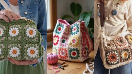 Örgü ve tığ i̇şi çanta modelleri!