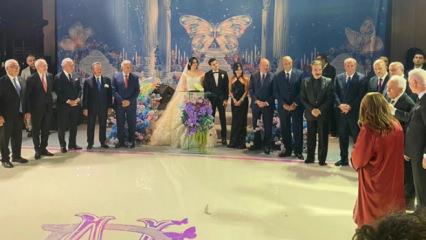 Siyaset dünyası bu düğünü konuşuyor! Sosyal medyada gündem oldu! Dikkat çeken isimler! 