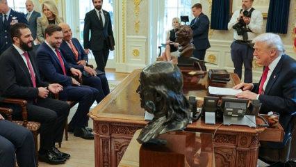 Trump tescilledi: Türkiye olmadan kurulamaz! Oval Ofis'te çarpıcı diyalog...