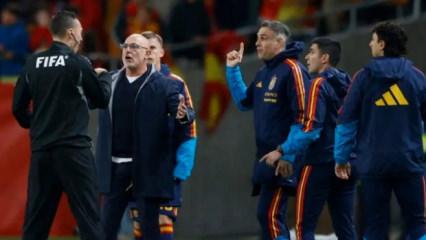 Türkiye maçında hakeme olay hareket! İspanya bunu konuşuyor