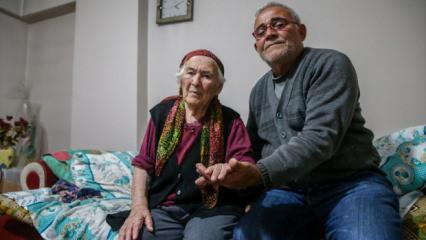 114 yaşındaki annesi 17 yıldır bakıyor: "Onun duası bana yeter"