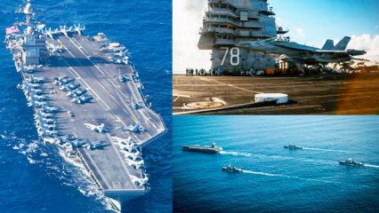 ABD'den Venezuela'ya gözdağı! Savaş gemileri manevra, uçaklar sorti yaptı