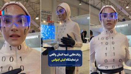 İran'da teknoloji fuarında 'çakma robot' sergilediler! Sosyal medyada alay konusu oldu