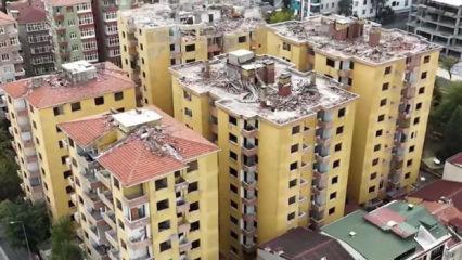  8 bloklu site yeniden inşa edilecek! 'Artık korkuyla oturmayacaklar!'