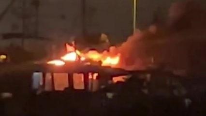 Antalya'da d&uuml;şen yıldırım 3 tekneyi k&uuml;le &ccedil;evirdi