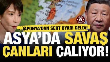 Asya'da savaş çanları çalıyor: Japonya'dan sert uyarı geldi
