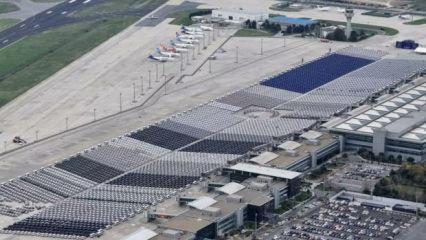 Atatürk Havalimanı'nda gurur veren tablo! 9200 araç böyle görüntülendi