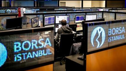 Borsa günün ilk yarısında yükseldi