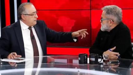 Canlı yayında sert tartışma: Seni kovarım buradan!