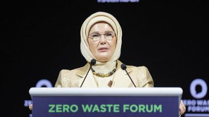 Emine Erdoğan, Yüksek Düzeyli Tarım ve Orman Bakanları Paneli'nde konuştu