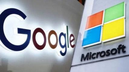 Google şikayetini geri &ccedil;ekti! Microsoft rahat nefes aldı....